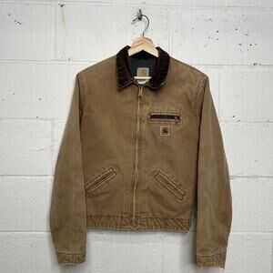 Y2K Carhartt Sherpa-Lined Detroit Jacket “Brown” YYJ97 BRN